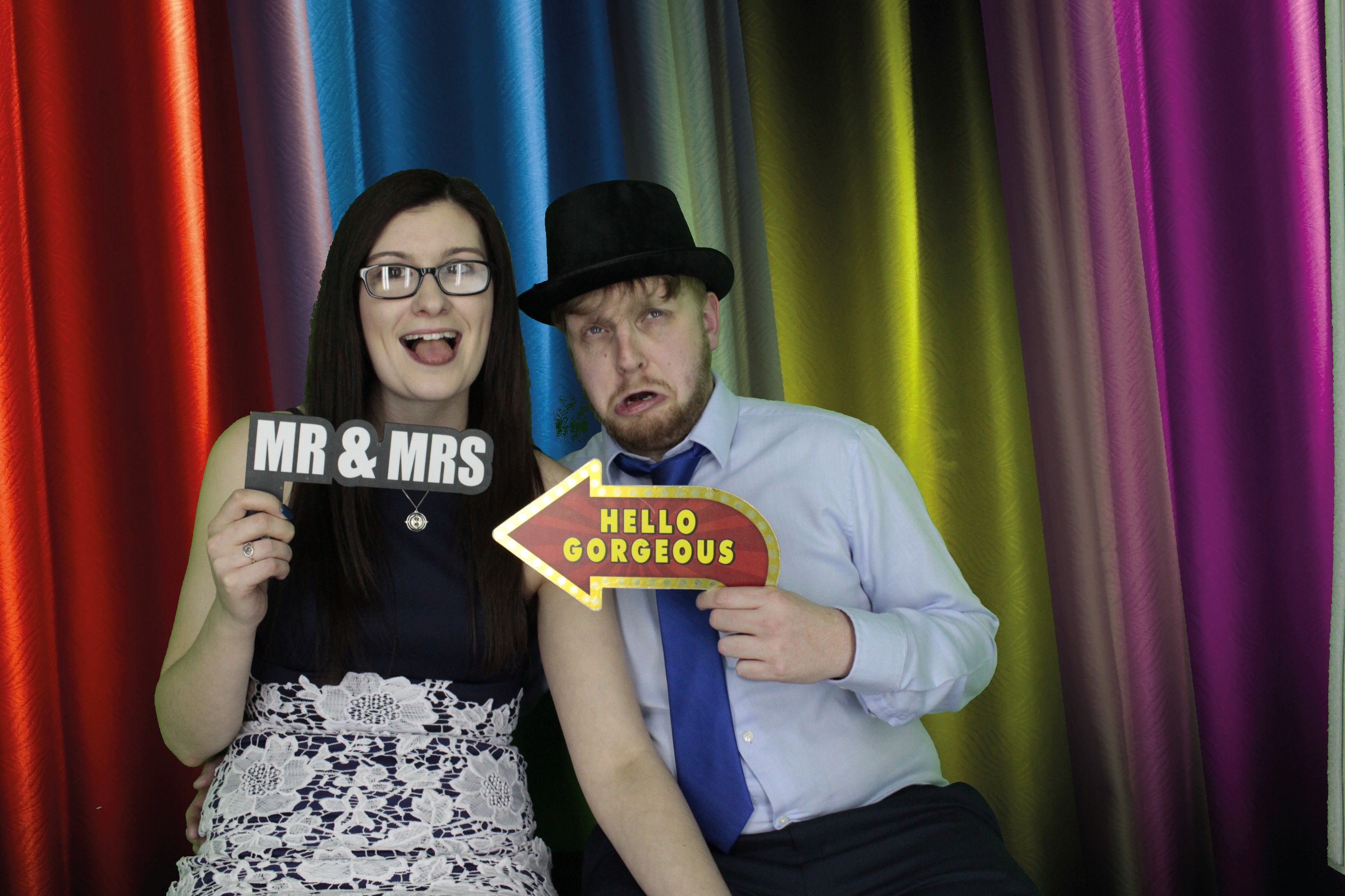 Nikki Carr's Wedding | View more photos from the event at gallery.myphotoboothexperience.co.uk/u/MyPhotoBoothExperienceLtd/Nikki-Carrs-Wedding